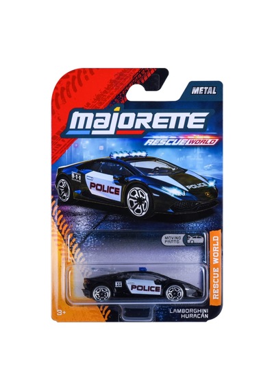 Rescue World Premium Cars, 6-asst Lamborghını Huracan Çok Renkli
