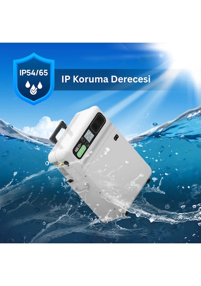 IEETEK 5120WH Taşınabilir Elektrik Güç Kaynağı %99.99 MPPT BMS Çoklu Koruma Kablosuz Şarj - SH4000