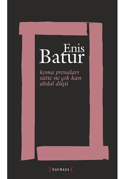 Koma Provaları. Sütte Ne Çok Kan. Abdal Düştü. Enis Batur
