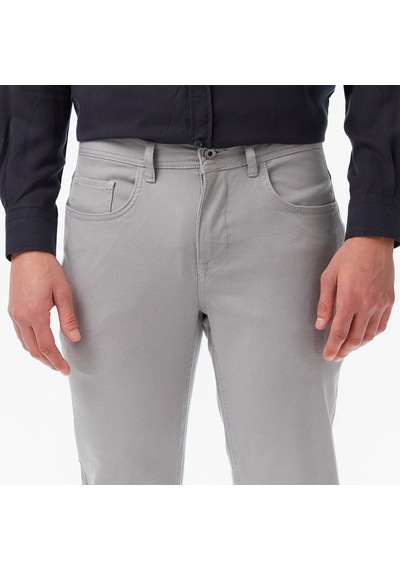Nautica Erkek Gri Slim Fit Pantolon Düz P57205t Gri
