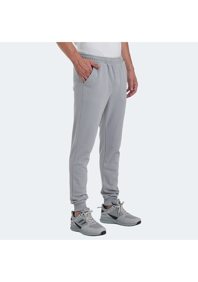 Slazenger RICHA Erkek Cepli Dar Paça Gri Eşofman Altı