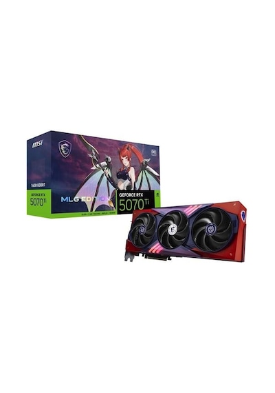 Msı Rtx 5070 Ti 16gb Mlg Edıtıon Oc Gddr7 256bit 1xhdmı-3xdp Pcıe V5.0