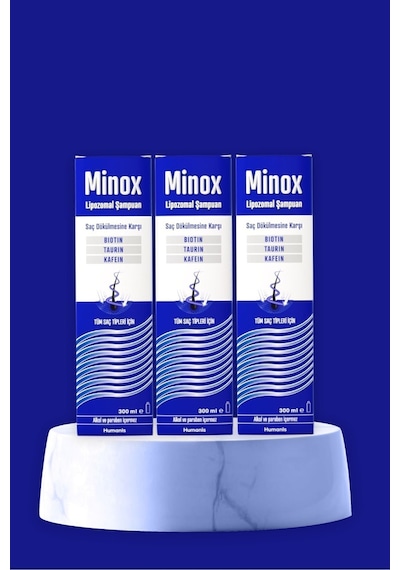 Minox Lipozomal Şampuan 3 x 300 ML