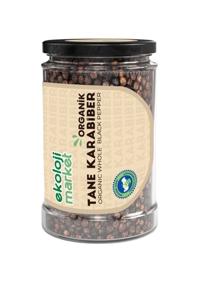 Ekoloji Market Organik Tane Karabiber 80 G - 4 Adet Tarı