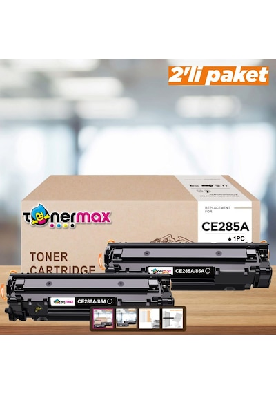 Hp 85A / CE285A Uyumlu Toner 2'li Paket