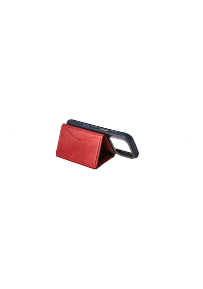 Joko - 179 - Tema Magsafe Deri Kartlık - Ece-umay - - Kırmızı
