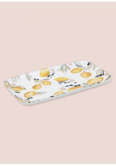 The Mia Limoncello Dikdörtgen Servis 35x16 Cm Lmn021 Çok Renkli