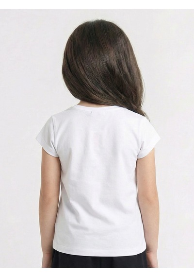Xo Kids Kız Çocuk Tişort 9ay-4 Yaş 38641 Ekru
