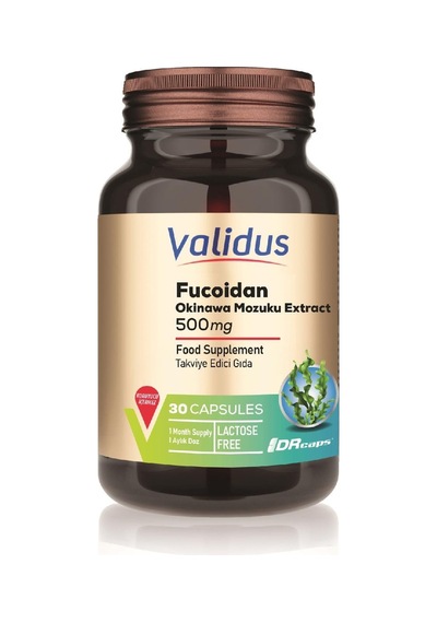 Fucoidan 500 Mg 30 Capsules Okinawa Mozuku Extract Drcaps