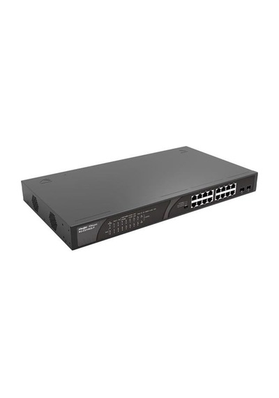 Ruıjıe 16port Rg-es118gs-p Gıgabıt 2-sfp 247w Full Poe Yonetılemez Rack Mount Swıtch