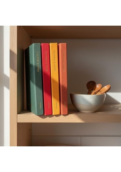 Fark Tanıtım Tarif Defteri A5 Boyutunda Sert Kapaklı 100+ Tariflik Recipe Journal, Ölçü Tablosu, Not Alanı, İndeks Ve Şef Soruları Sarı Açık Gri