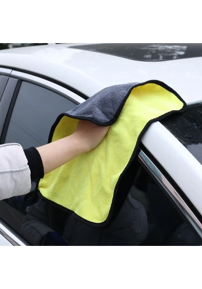 Sm Motors Yünlü Mikrofiber Araba Temizlik Bezi 50x70 Cm