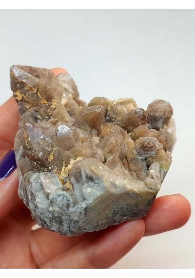Dumanlı Kuvars Taşı Kütle Ham Parça - 188gram 45154