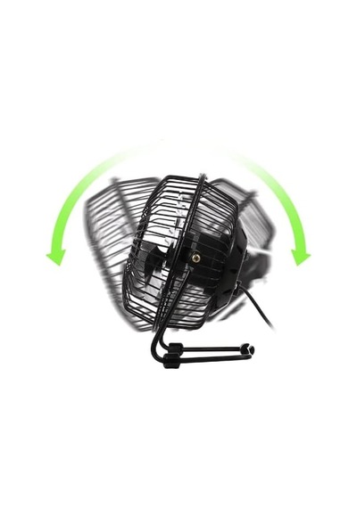 Obev Masa Üstü Usb Fan Soğutucu Vantilatör Klima - Metal Serinletici Mini Vantilatör - Usb Girişli .
