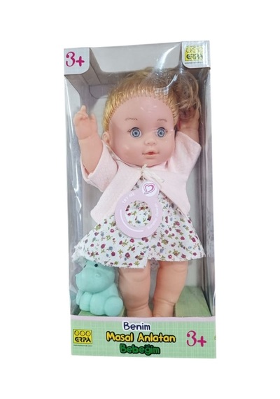 Erpa Oyuncak Masal Anlatan Melis Bebek Ve Minik Arkadaşı 661013-sarı Saçlı