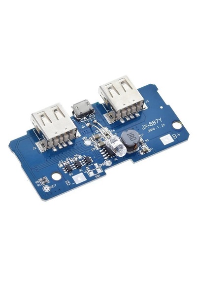 Çift Usb Girişli 5v 2a Powerbank Modülü