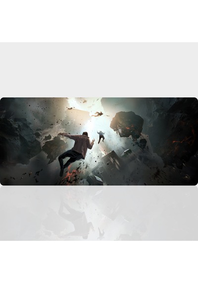 90x40 Cm Desenli Oyuncu Gaming Mouse Pad Kaymaz Kauçuk Taban Fare Altlığı Xxl Mousepad Landscape Serisi 04