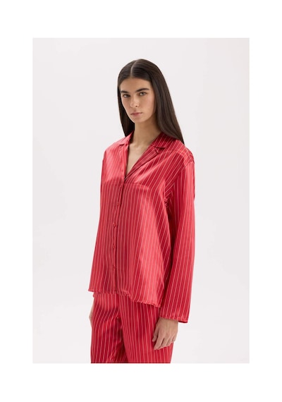 Defacto Fall İn Love Pijama Takım Saten Uzun Kollu Düğmeli Üst Beli Lastikli Uzun Alt D6417ax24wnrd59 Kırmızı Defacto Fall İn Love Pijama Takım Saten Uzun Kollu Düğmeli Üst Beli Lastikli Uzun Alt D6417ax24wnrd59 Kırmızı