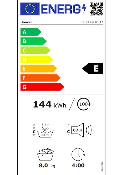 Hoover Hl EH8N1E-17 Beyaz Kurutma Makinesi