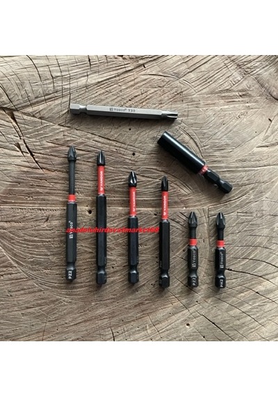 Vsc Vnd Ph2 Yıldız Bits Uç T30 Ph1 Bits Uzatma Pz2 Yıldız Sıkma Ucu Cobalt Set 8pcs Matkap Ucu