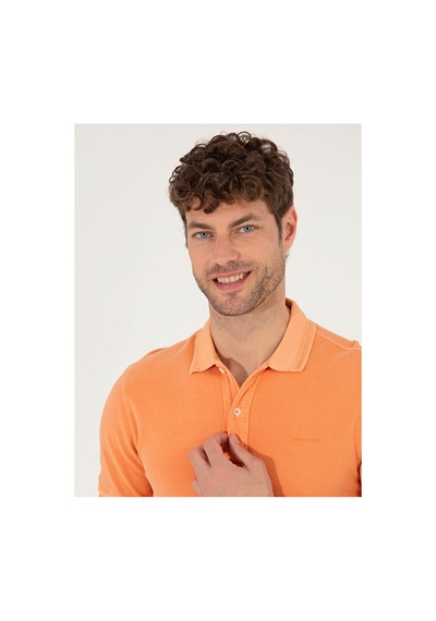 Pierre Cardin Slim Fit Polo Yaka Tişört 50264742-vr053 Renkli