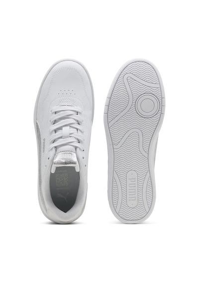 Puma Court Lally Metallic Whisper Kadın Beyaz Sneaker Ayakkabıı 40605802
