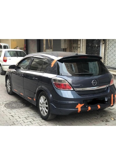 Opel Astra H Spoiler Fiber