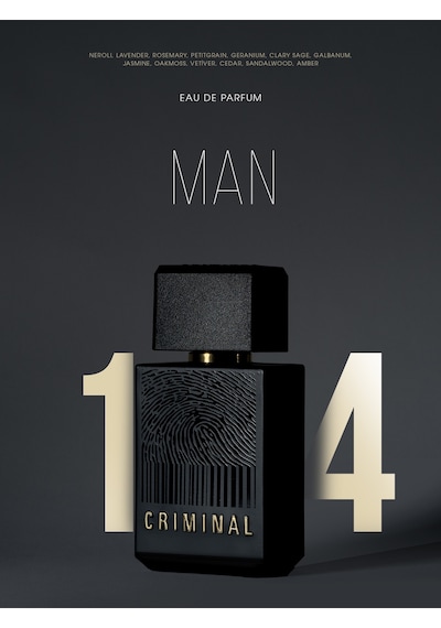 Criminal Man 14 Edp 50 ml Erkek Parfüm
