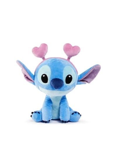Kalp Kulaklıklı Peluş 25 Cm Çok Renkli