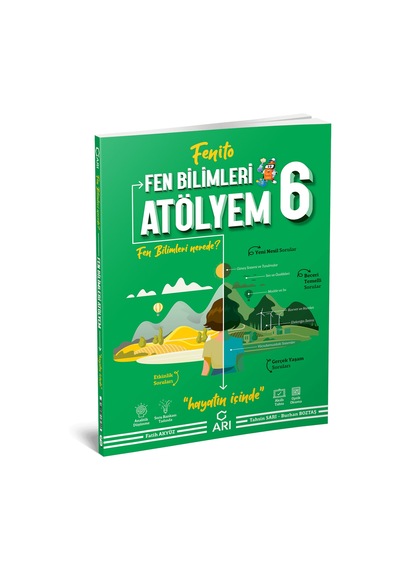 Arı Yayıncılık 6.sınıf Atölyem Set 4 Kitap 2022