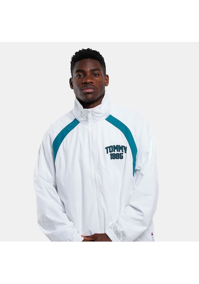 Tjm Varsity College Track Jacket Ceket Beyaz