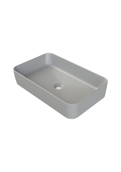 Mat Gri Lavabo, 60x38 Cm Ve Estetik Görünüm 508 Yeşil