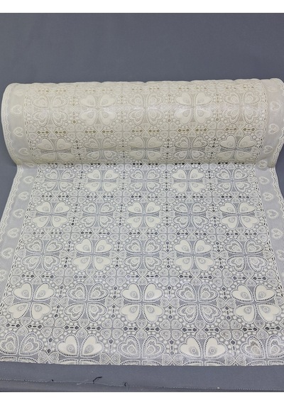 Pvc Küpür Dantel Raf Ve Dolap Örtüsü Runner Krem Kprhp050d Bej