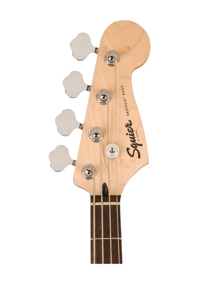 Squier 0373800506 Sonic Bronco Bass Gitar Siyah Başlangıç - Kısa Skala Laurel Klavye, Tek Manyetik, Hafif Gövde, Rahat Çalım Yapısı
