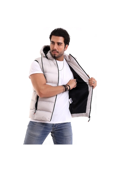 Euromoda Everest Erkek Spor Günlük Silikon Dolgu Çıkartılabilen Fermuarlı Taş