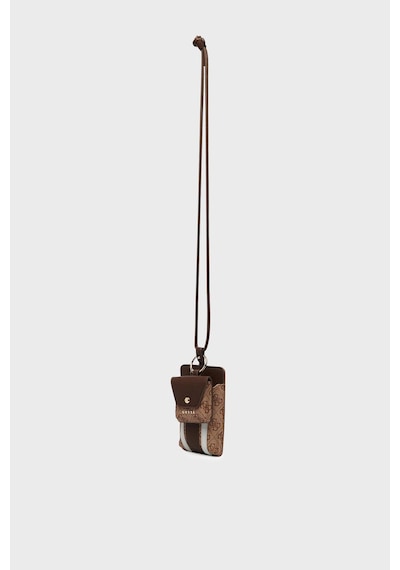 Guess Noelle Logolu Telefon Çantası Pw7574p6326 Bayan Telefon Çantası Pw7574 P6326 Lgw Kahve