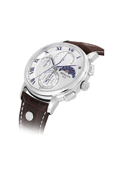 Hislon Men's Timeles's Tm143s-02ks Erkek Kol Saati Beyaz