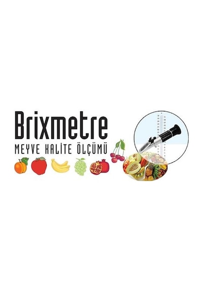 Meyve Ölçüm Cihazı Brixmetre