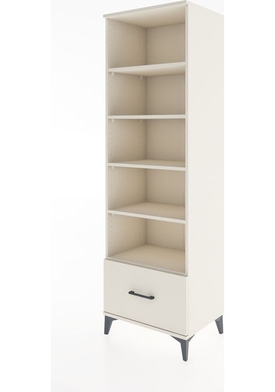 Hyperion Dolap 5 Raflı Tek Çekmeceli 60x44x195 Aytaşı-aytaşı Aytaşı