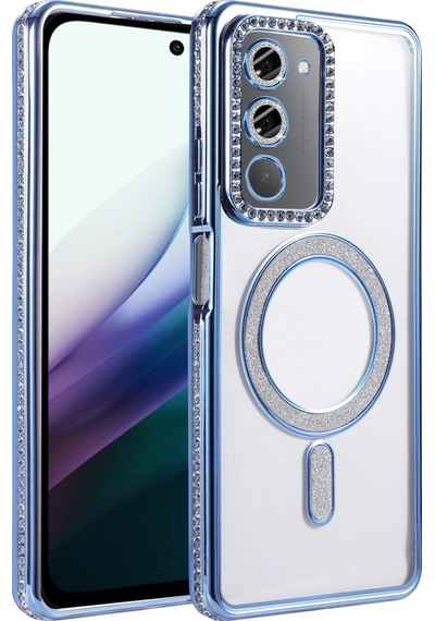 Flzdgnkr Joko Xiaomi Redmi 15 4g Joke Simli Magneticsafe Kılıf - Mavi