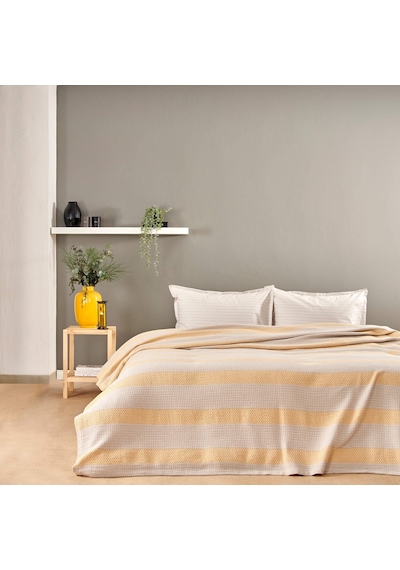 Taç Motto Çift Kişilik Softly Set Sarı
