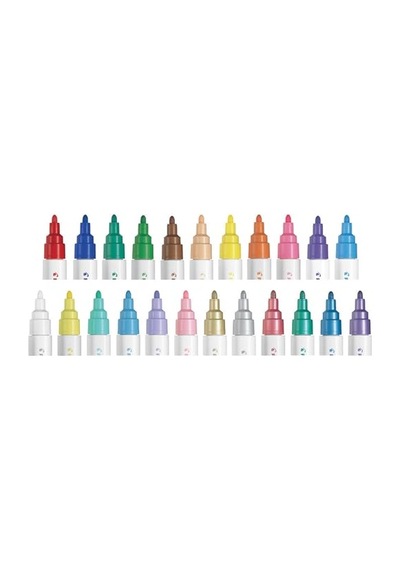 Pıntor-ef-6 Color Set Metalik 124-Pembe