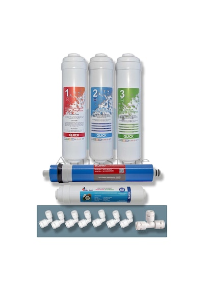 Aura Cebilon Silver Su Arıtma Cihazı Uyumlu 5li Filtre Set