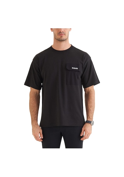 Columbia Csc Heritage Erkek Kısa Kollu T-shirt Siyah Cs0376-010 001