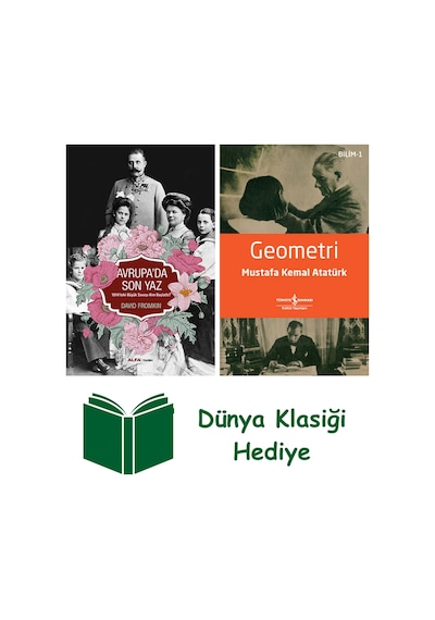 Avrupa'da Son Yaz + Geometri + Dünya Klasiği Hediye