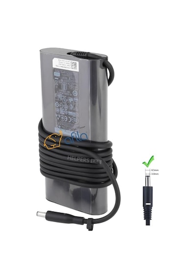 Dell 19.5v 6.67a 135w 4.5 3.0mm Adaptör 6.7a, 6.9a, 7.1a,  130w Uyumlu