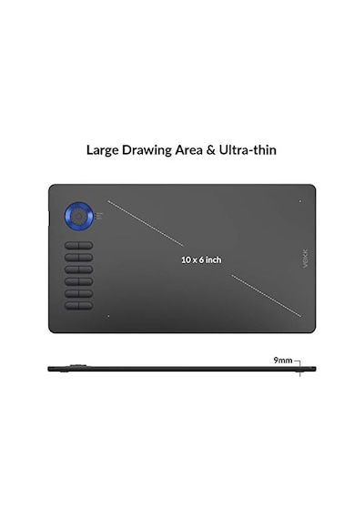 A15 Pro 10x6" 8192 Level 5080 Lpı Grafik Tablet + Kalem