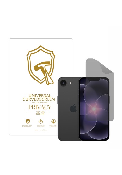 Microcase Iphone 17e İle Uyumlu Privacy Gizlilik Filtreli Hayalet Nano Ekran Koruyucu-ekm110