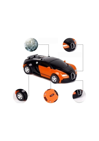 Transformers Oyuncak Araba Bumblebee Robota Dönüşebilen Yellow