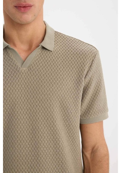 DeFacto Regular Fit Polo Yaka Kısa Kollu Tişört E1215AX25SMKH465